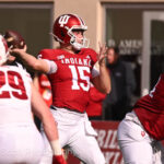 Photos of IU football vs. Wisconsin at Memorial Stadium.
