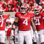 Photos of IU football vs. Wisconsin at Memorial Stadium.