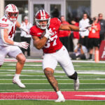Photos of IU football vs. Wisconsin at Memorial Stadium.