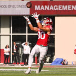 Photos of IU football vs. Wisconsin at Memorial Stadium.