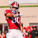 Photos of IU football vs. Wisconsin at Memorial Stadium.