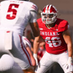 Photos of IU football vs. Wisconsin at Memorial Stadium.