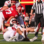 Photos of IU football vs. Wisconsin at Memorial Stadium.