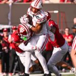 Photos of IU football vs. Wisconsin at Memorial Stadium.