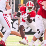 Photos of IU football vs. Wisconsin at Memorial Stadium.
