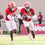 Photos of IU football vs. Wisconsin at Memorial Stadium.
