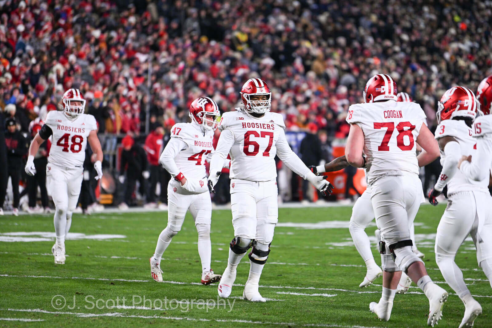 Photos from IU football's 56-3 win against Purdue.