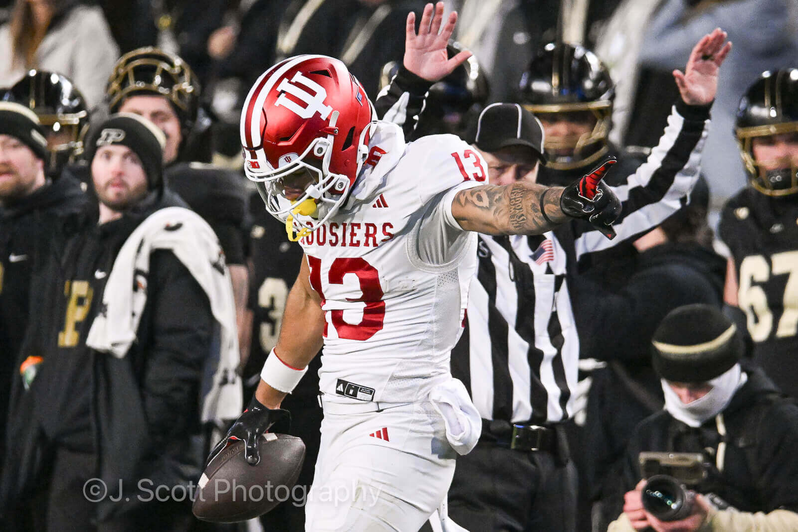 Photos from IU football's 56-3 win against Purdue.