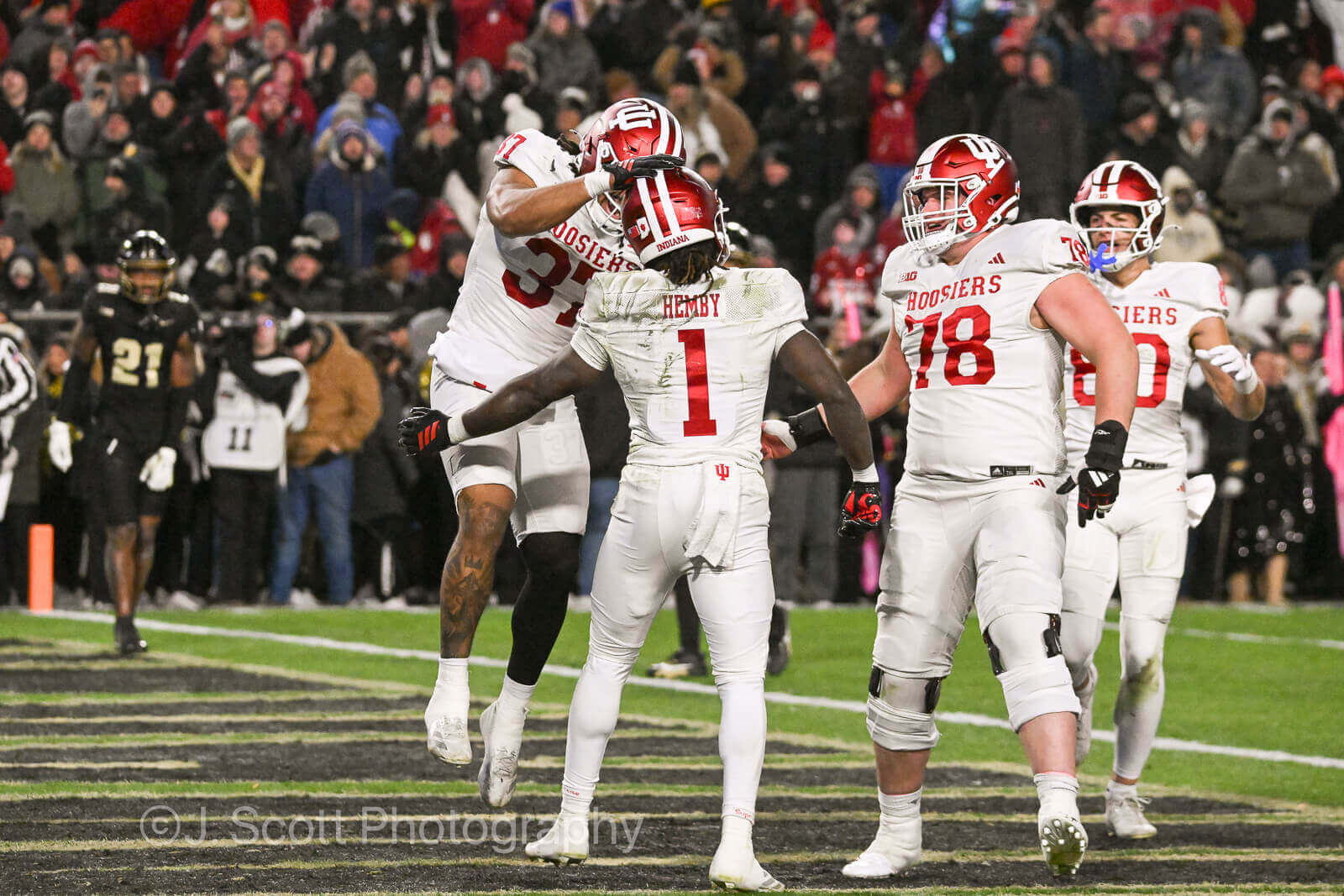 Photos from IU football's 56-3 win against Purdue.