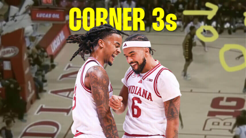 Film Session: How Indiana hit five corner 3s in the first half against Bethune-Cookman