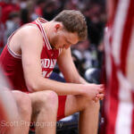 Photos of IU basketball's 87-78 loss to Louisville at Gainbridge Fieldhouse.