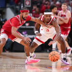 Photos of IU basketball's 87-78 loss to Louisville at Gainbridge Fieldhouse.