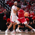 Photos of IU basketball's 87-78 loss to Louisville at Gainbridge Fieldhouse.