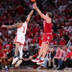 Photos of IU basketball's 87-78 loss to Louisville at Gainbridge Fieldhouse.