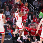 Photos of IU basketball's 87-78 loss to Louisville at Gainbridge Fieldhouse.