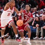 Photos of IU basketball's 87-78 loss to Louisville at Gainbridge Fieldhouse.