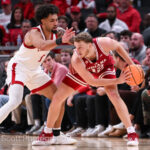 Photos of IU basketball's 87-78 loss to Louisville at Gainbridge Fieldhouse.