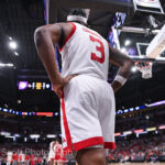 Photos of IU basketball's 87-78 loss to Louisville at Gainbridge Fieldhouse.