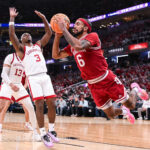 Photos of IU basketball's 87-78 loss to Louisville at Gainbridge Fieldhouse.