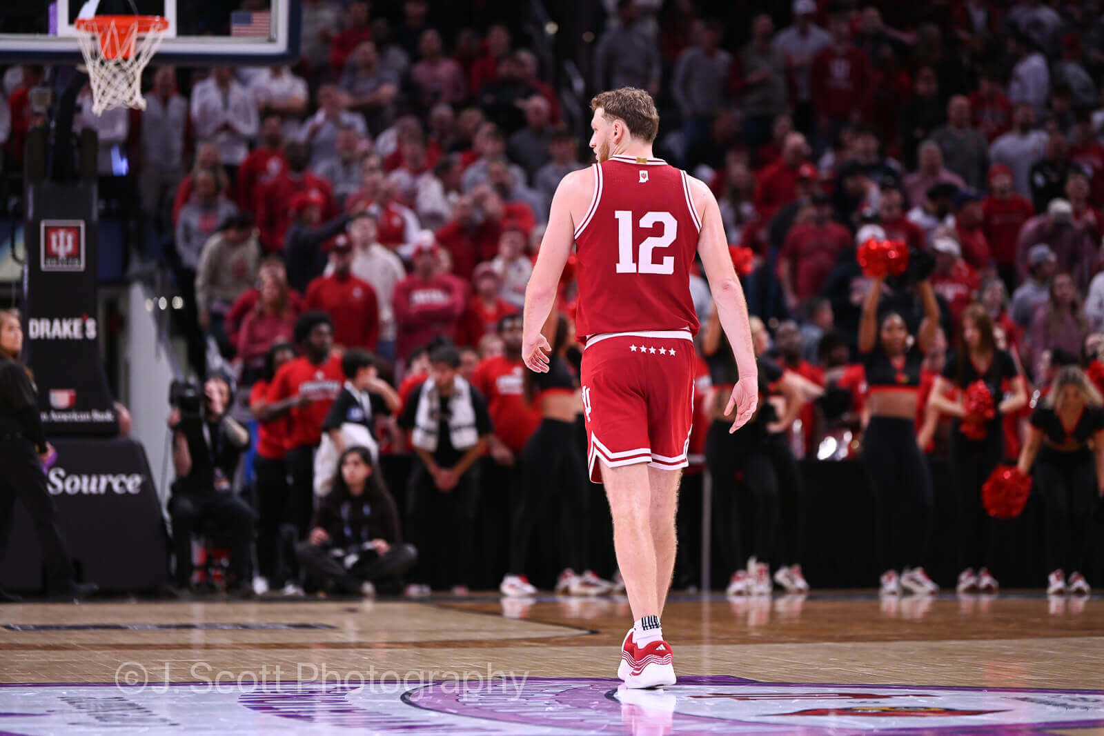 Photos of IU basketball's 87-78 loss to Louisville at Gainbridge Fieldhouse.
