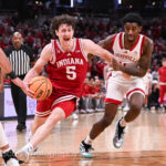Photos of IU basketball's 87-78 loss to Louisville at Gainbridge Fieldhouse.