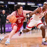 Photos of IU basketball's 87-78 loss to Louisville at Gainbridge Fieldhouse.