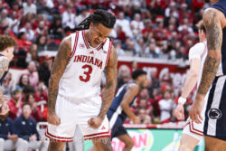 Photos from IU basketball’s 113-72 win against Penn State at Simon Skjodt Assembly Hall.
