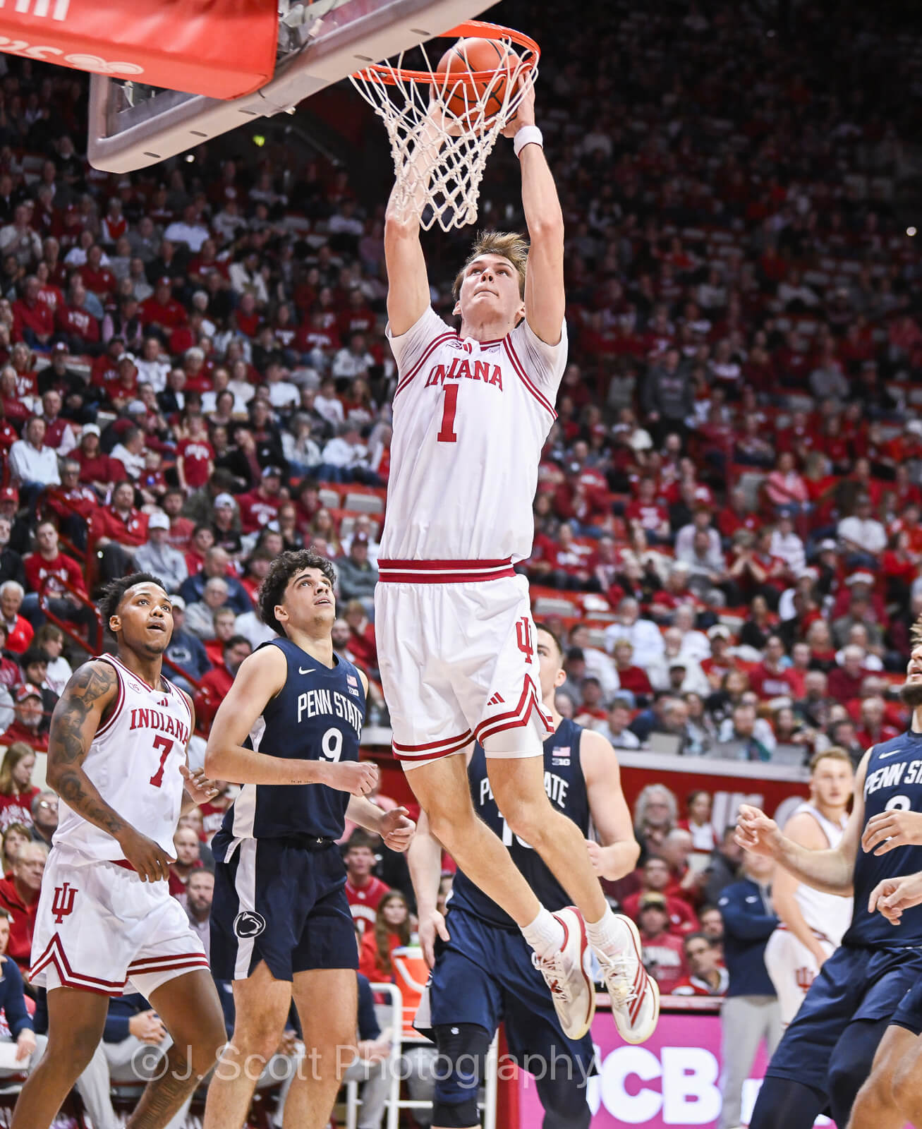 Photos from IU basketball’s 113-72 win against Penn State at Simon Skjodt Assembly Hall.