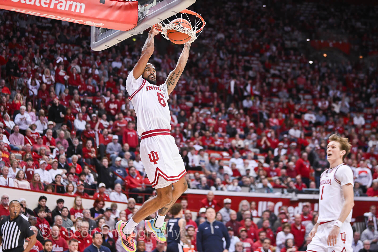 Photos from IU basketball’s 113-72 win against Penn State at Simon Skjodt Assembly Hall.
