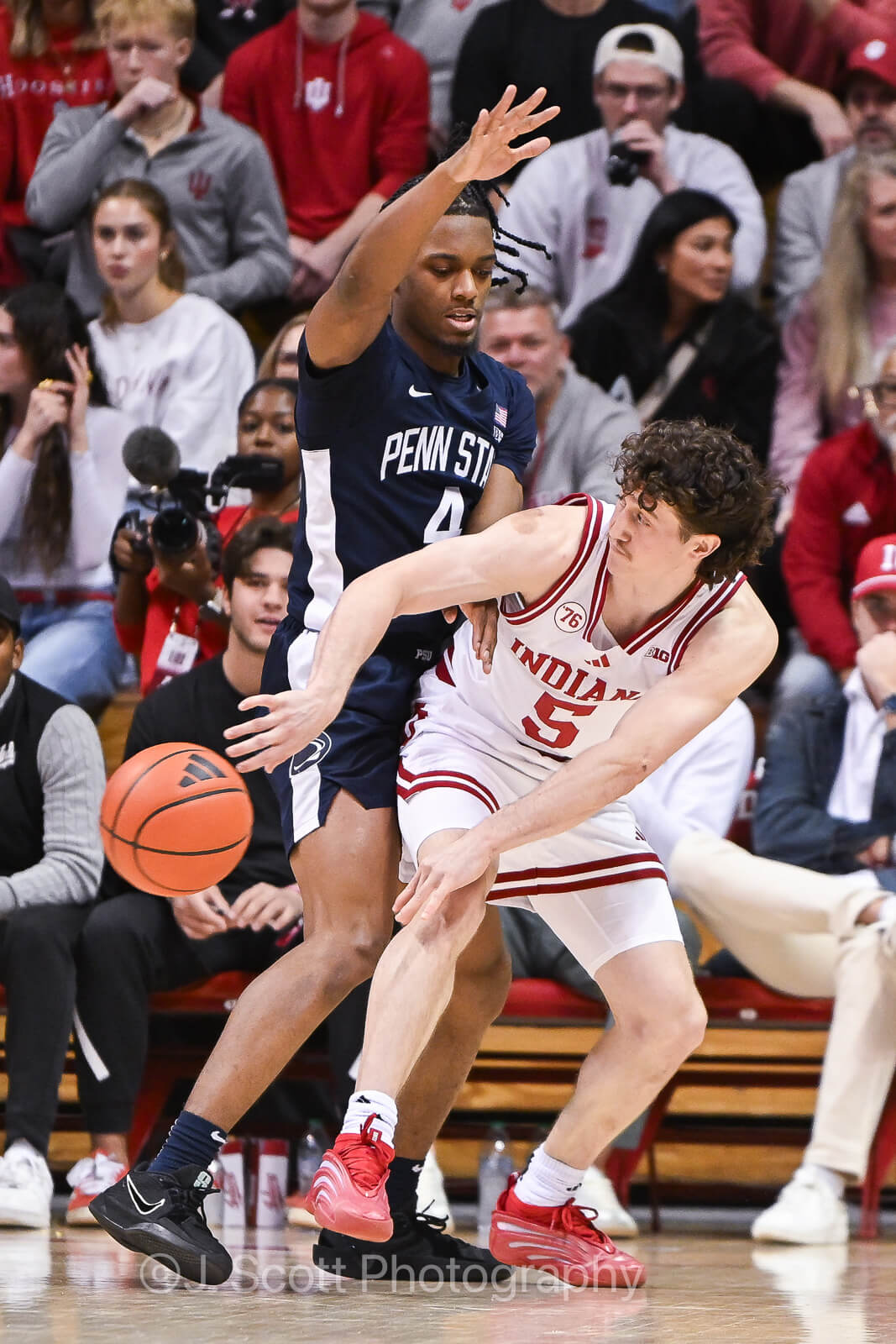 Photos from IU basketball’s 113-72 win against Penn State at Simon Skjodt Assembly Hall.