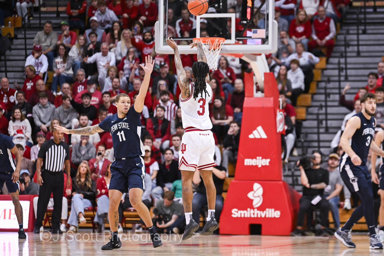 Photos from IU basketball’s 113-72 win against Penn State at Simon Skjodt Assembly Hall.