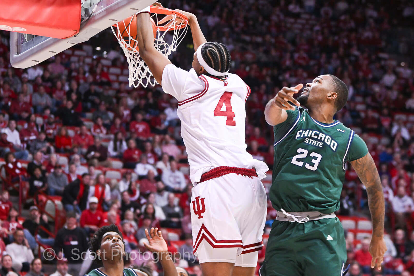 Photos from IU basketball's win against Chicago State.