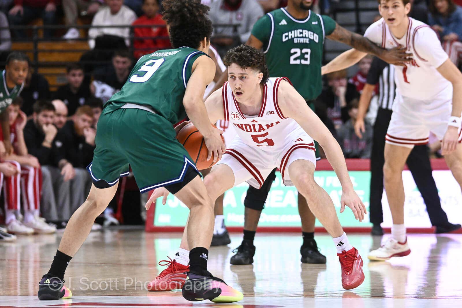 Photos from IU basketball's win against Chicago State.