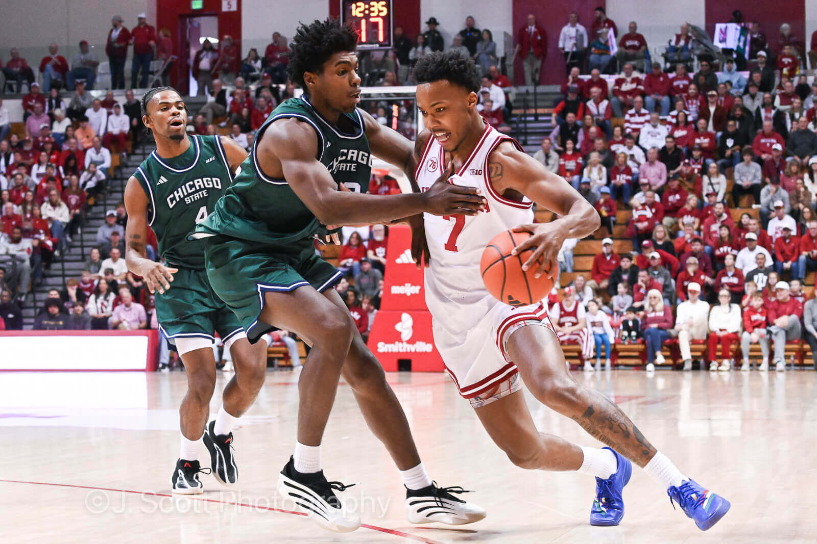 Photos from IU basketball's win against Chicago State.