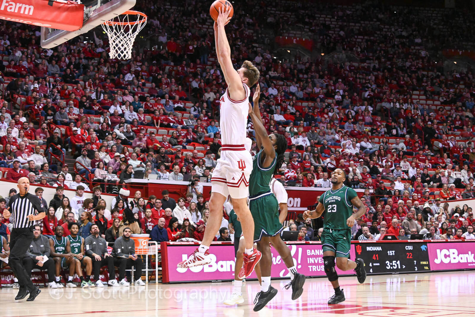 Photos from IU basketball's win against Chicago State.