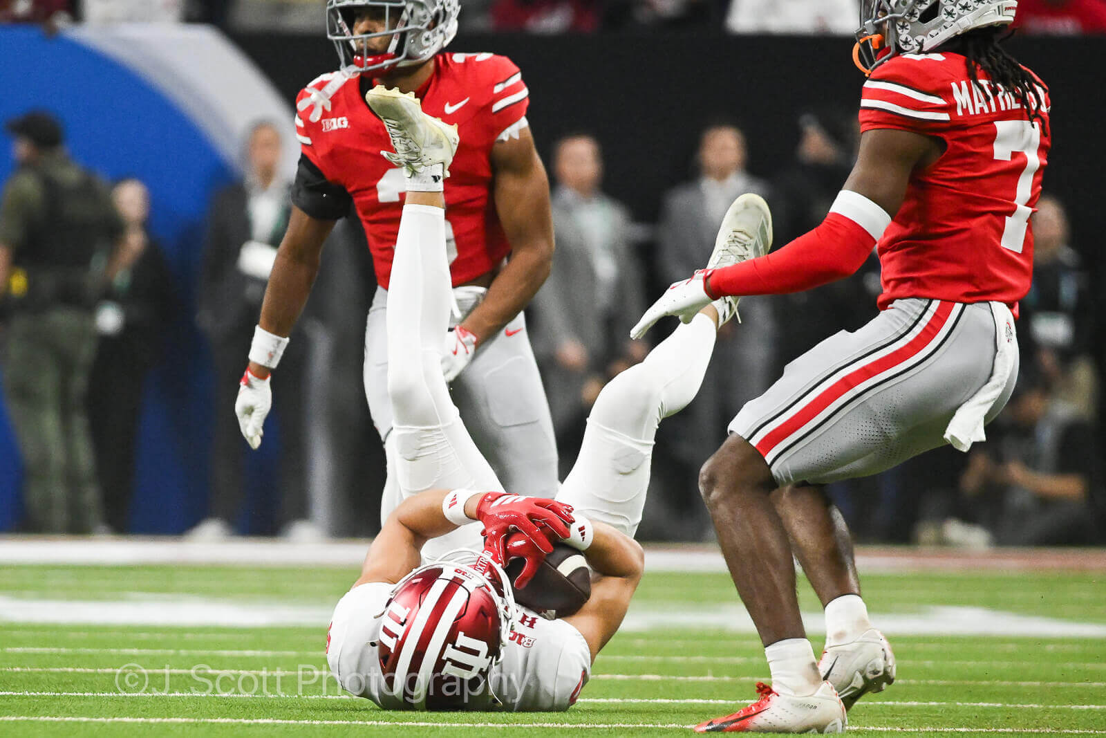 Photos from IU football's Big Ten championship win against Ohio State.