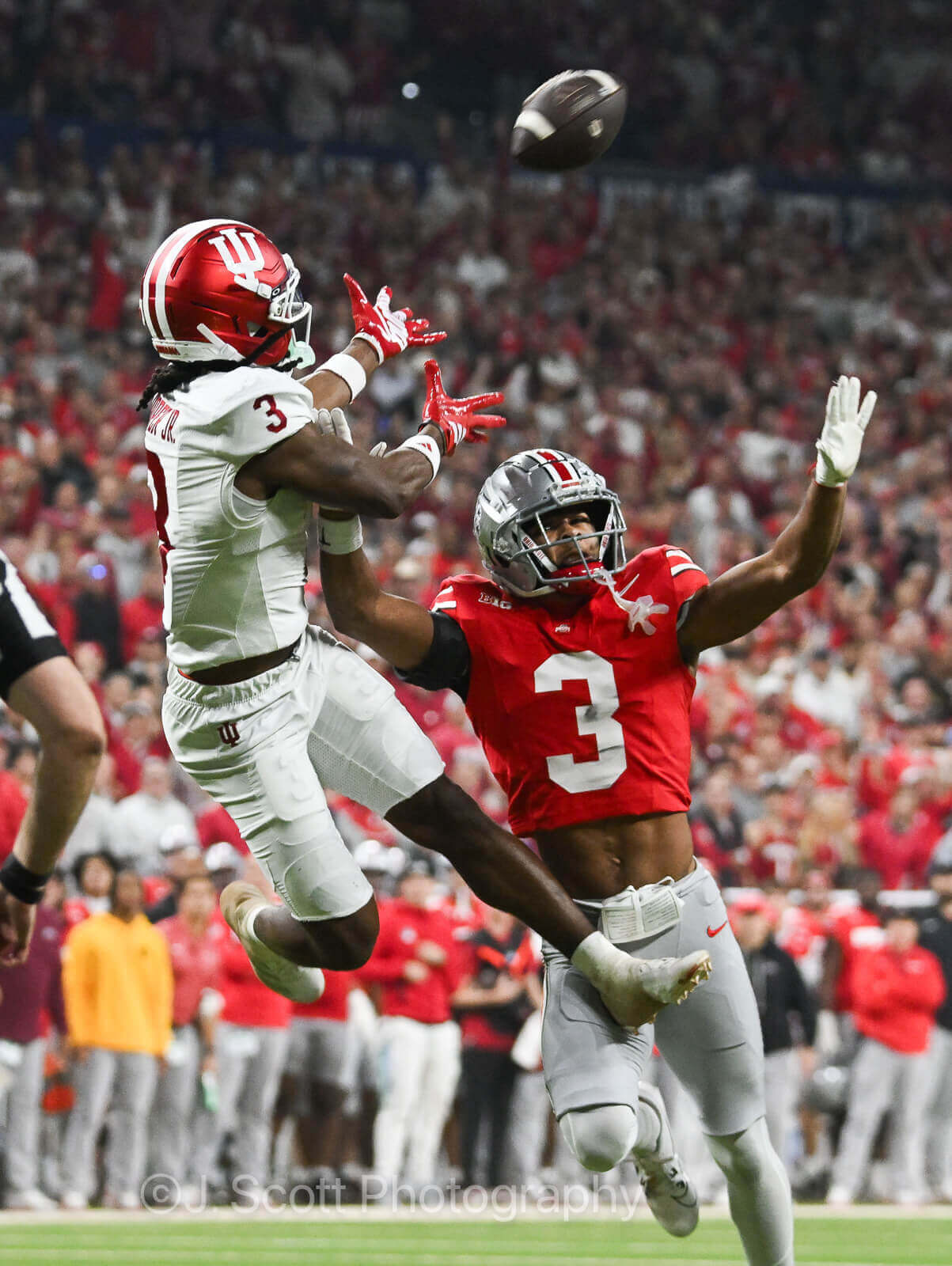 Photos from IU football's Big Ten championship win against Ohio State.