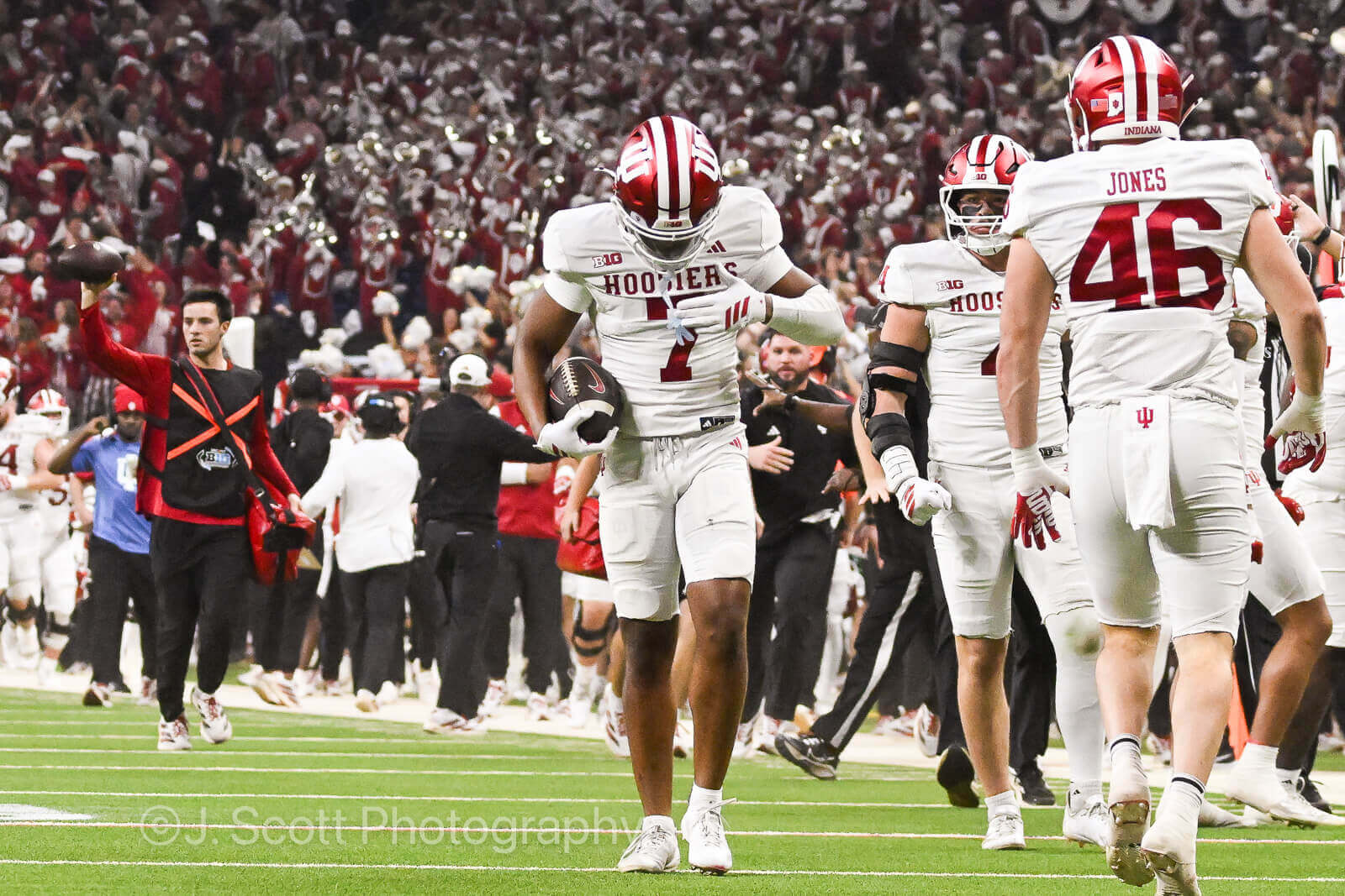 Photos from IU football's Big Ten championship win against Ohio State.