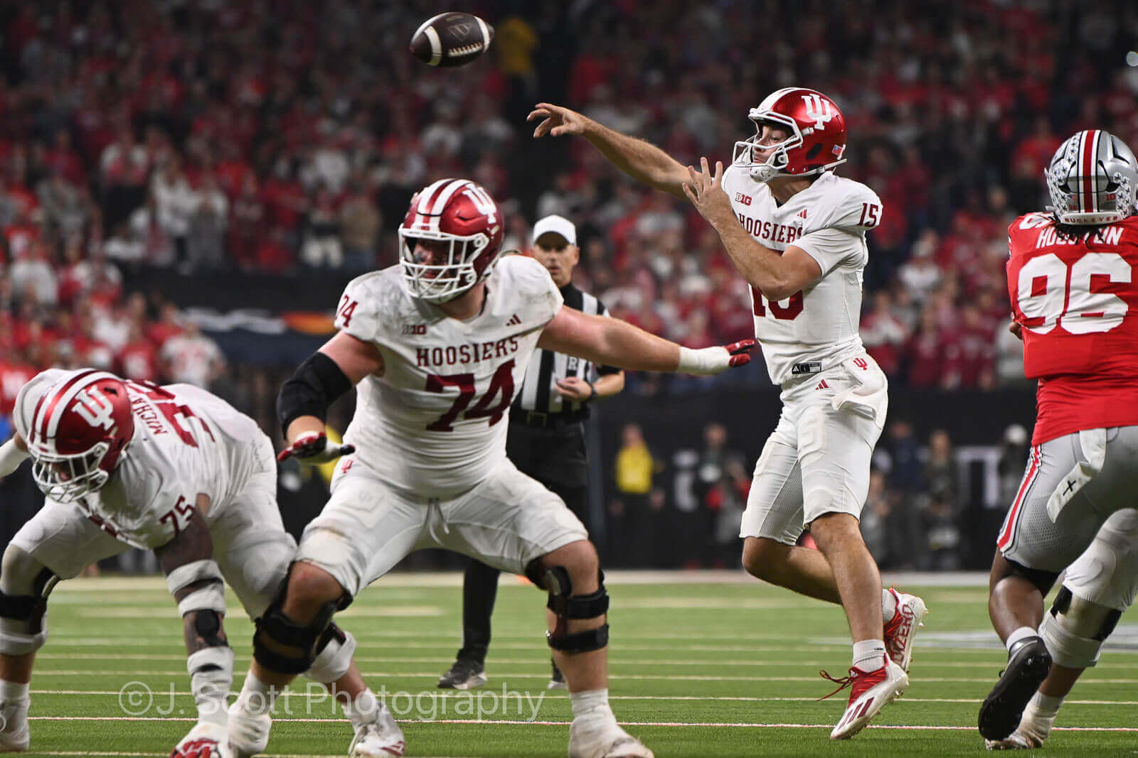 Photos from IU football's Big Ten championship win against Ohio State.