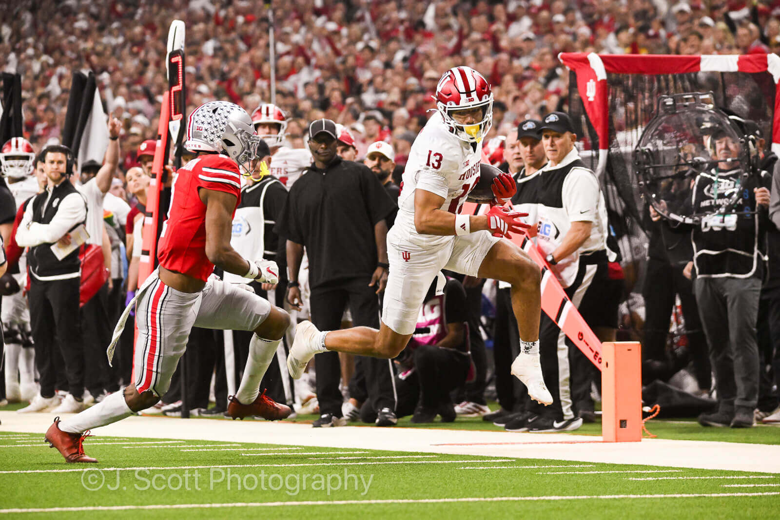 Photos from IU football's Big Ten championship win against Ohio State.