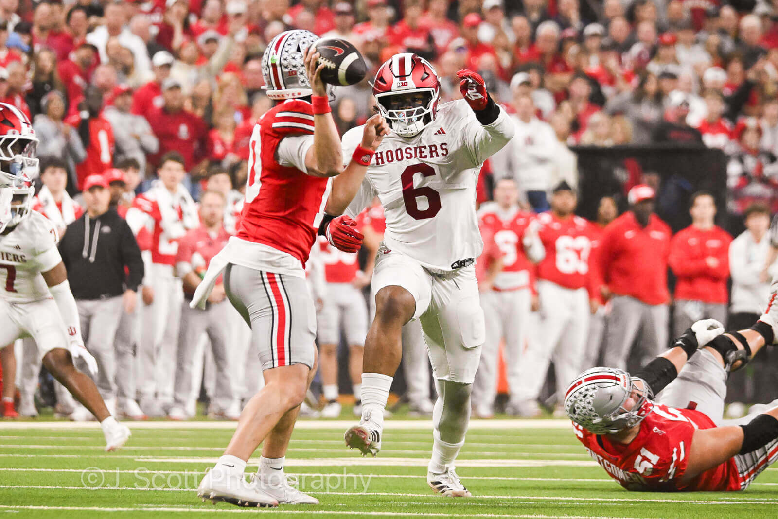 Photos from IU football's Big Ten championship win against Ohio State.