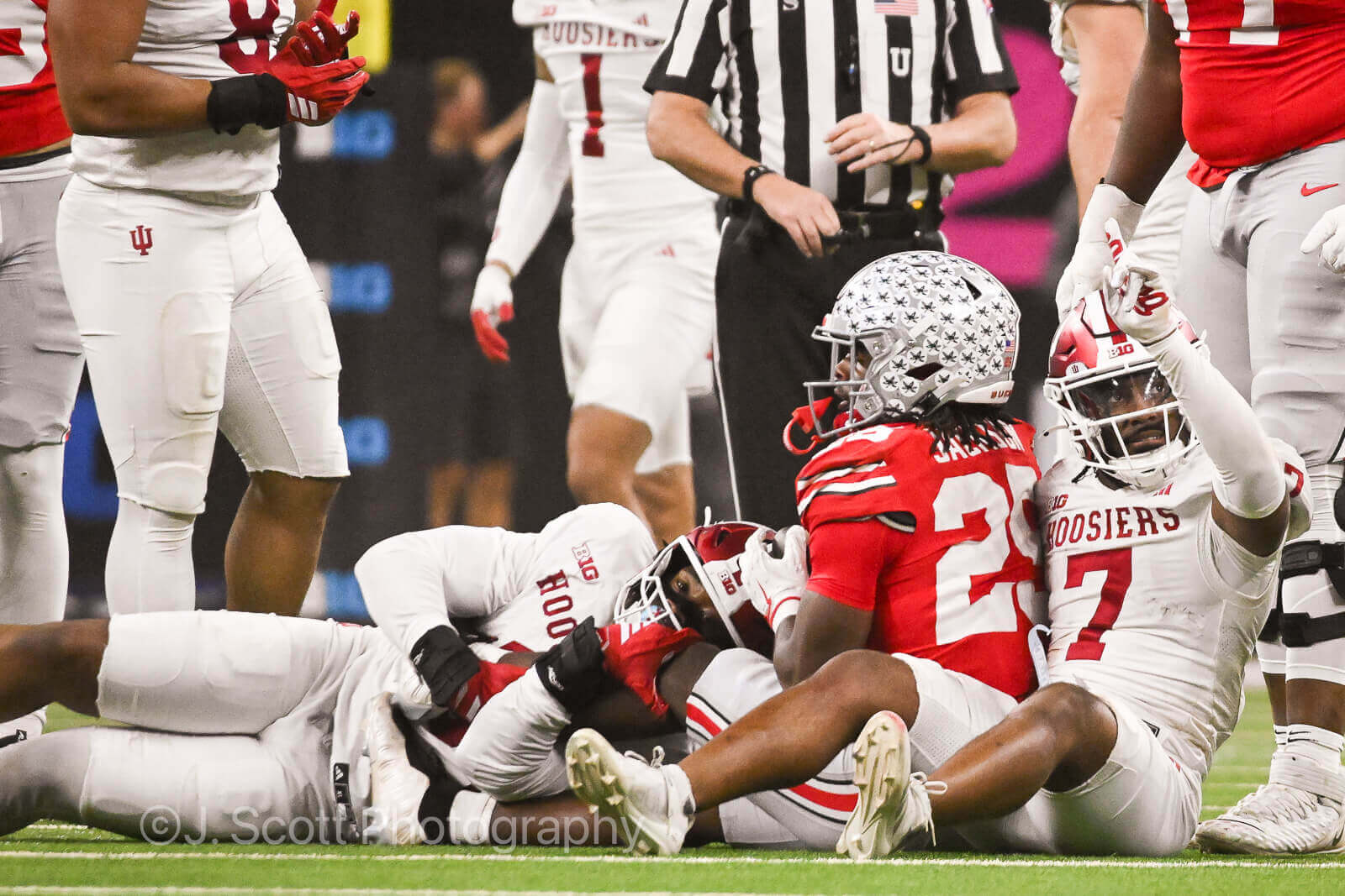 Photos from IU football's Big Ten championship win against Ohio State.
