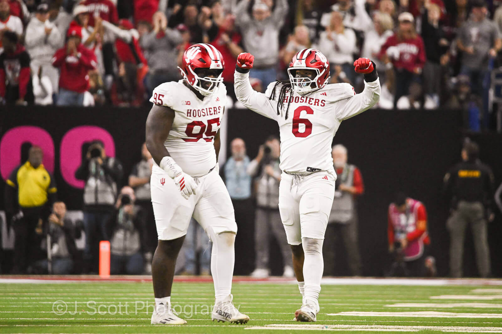 Photos from IU football's Big Ten championship win against Ohio State.