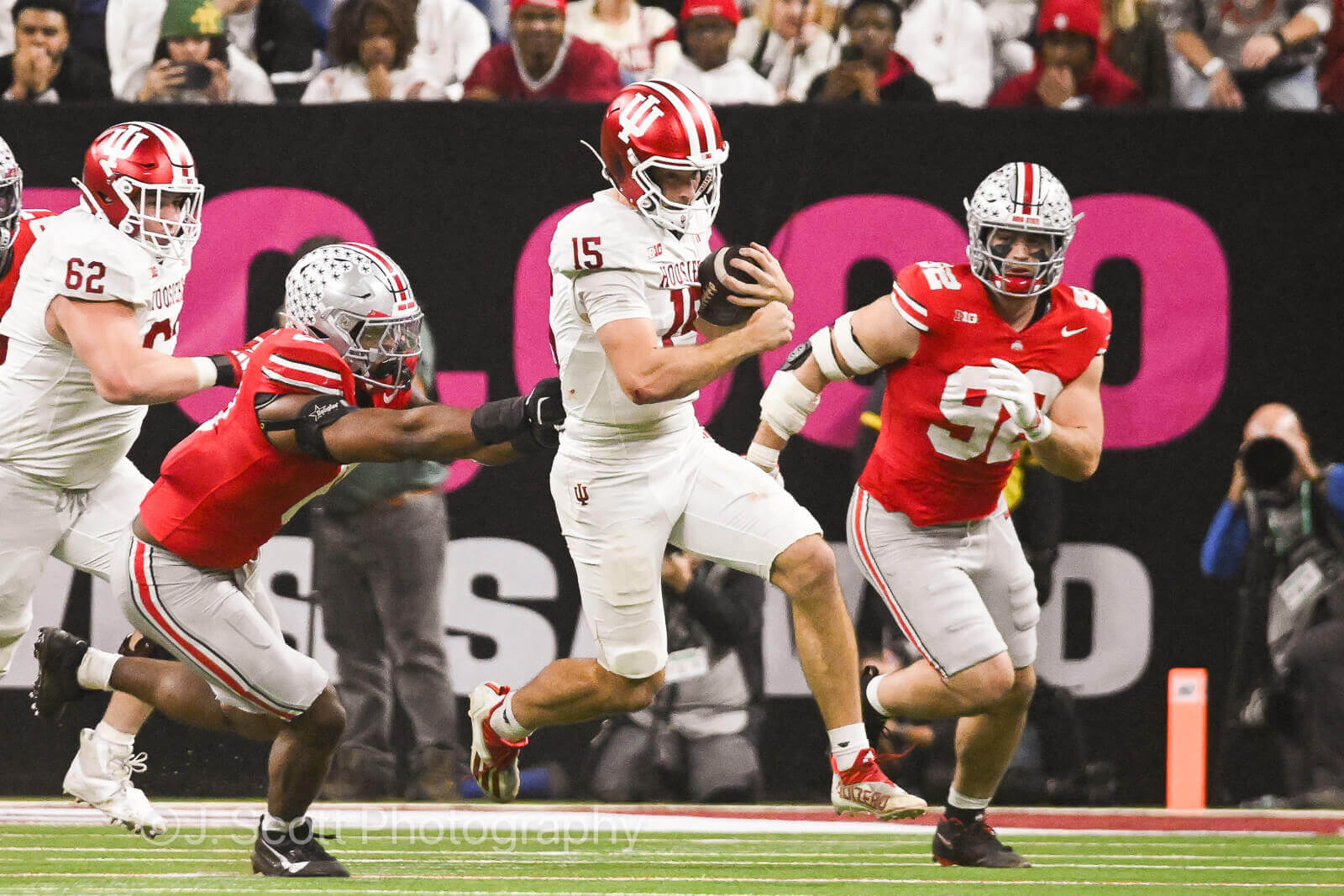 Photos from IU football's Big Ten championship win against Ohio State.