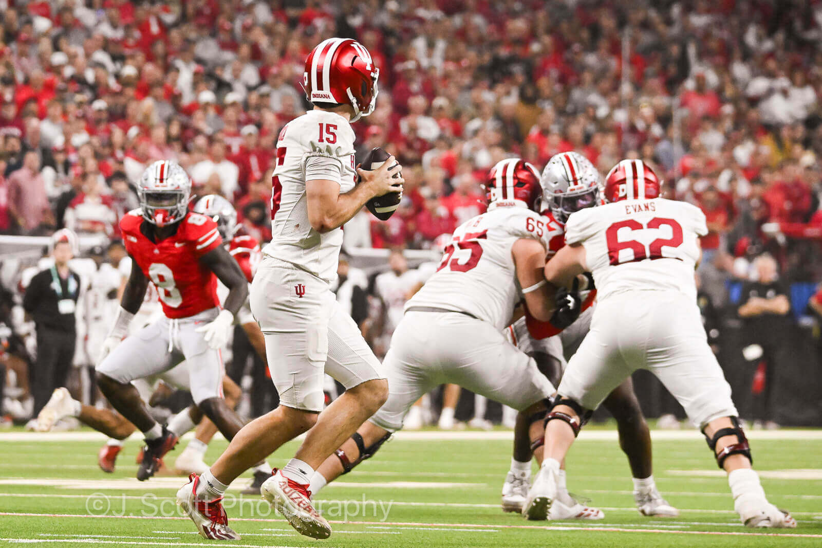 Photos from IU football's Big Ten championship win against Ohio State.