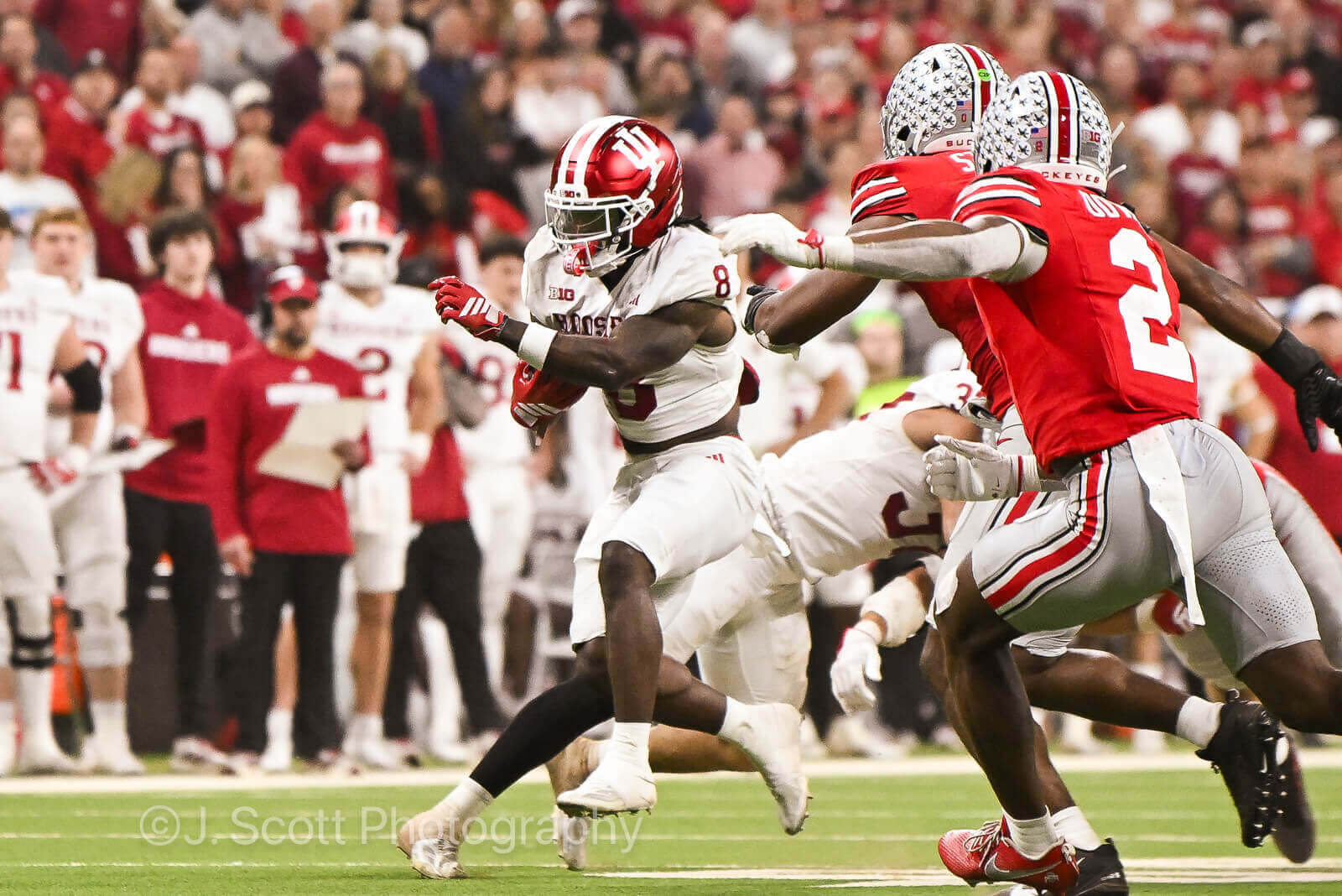 Photos from IU football's Big Ten championship win against Ohio State.