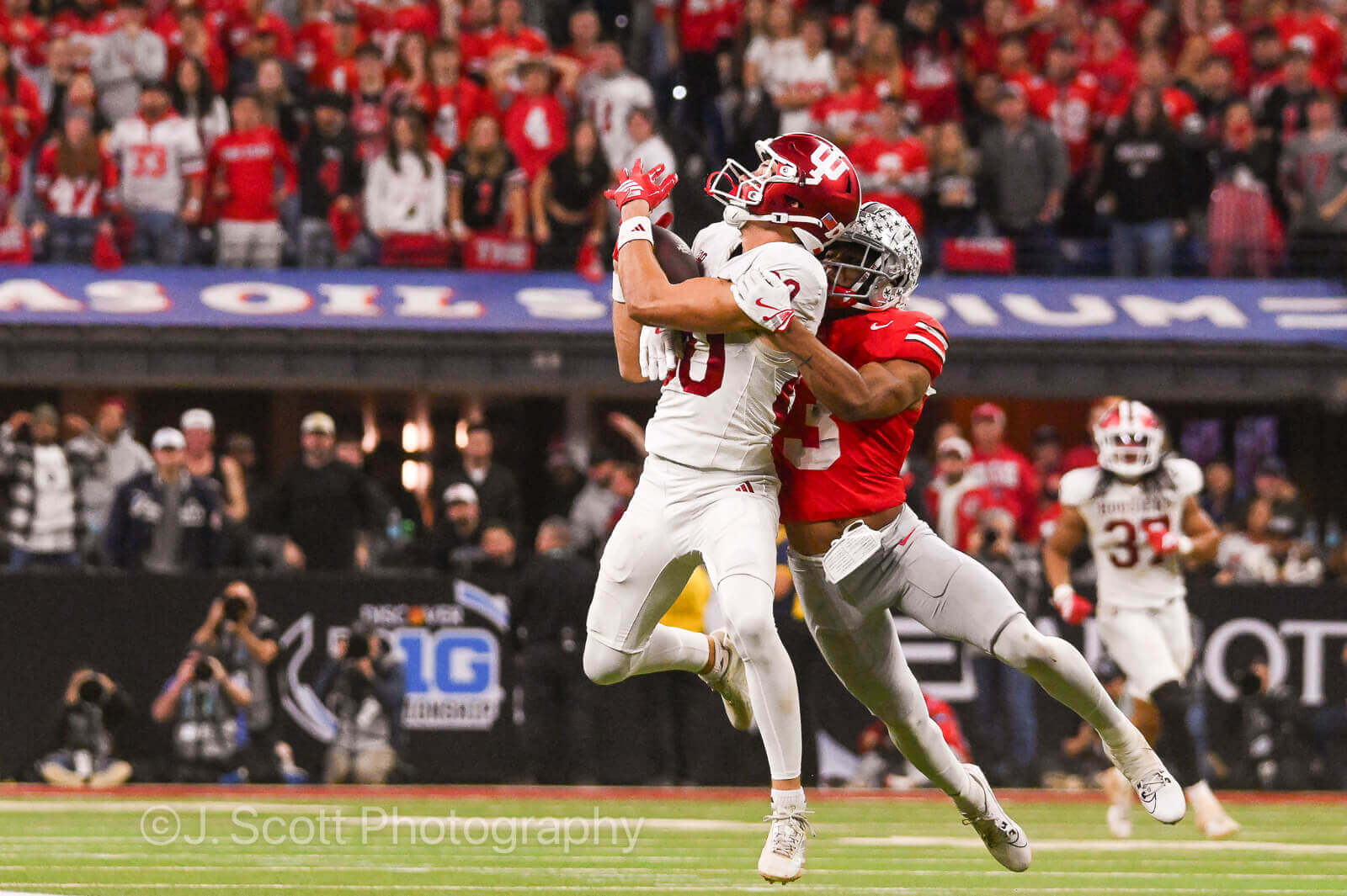 Photos from IU football's Big Ten championship win against Ohio State.