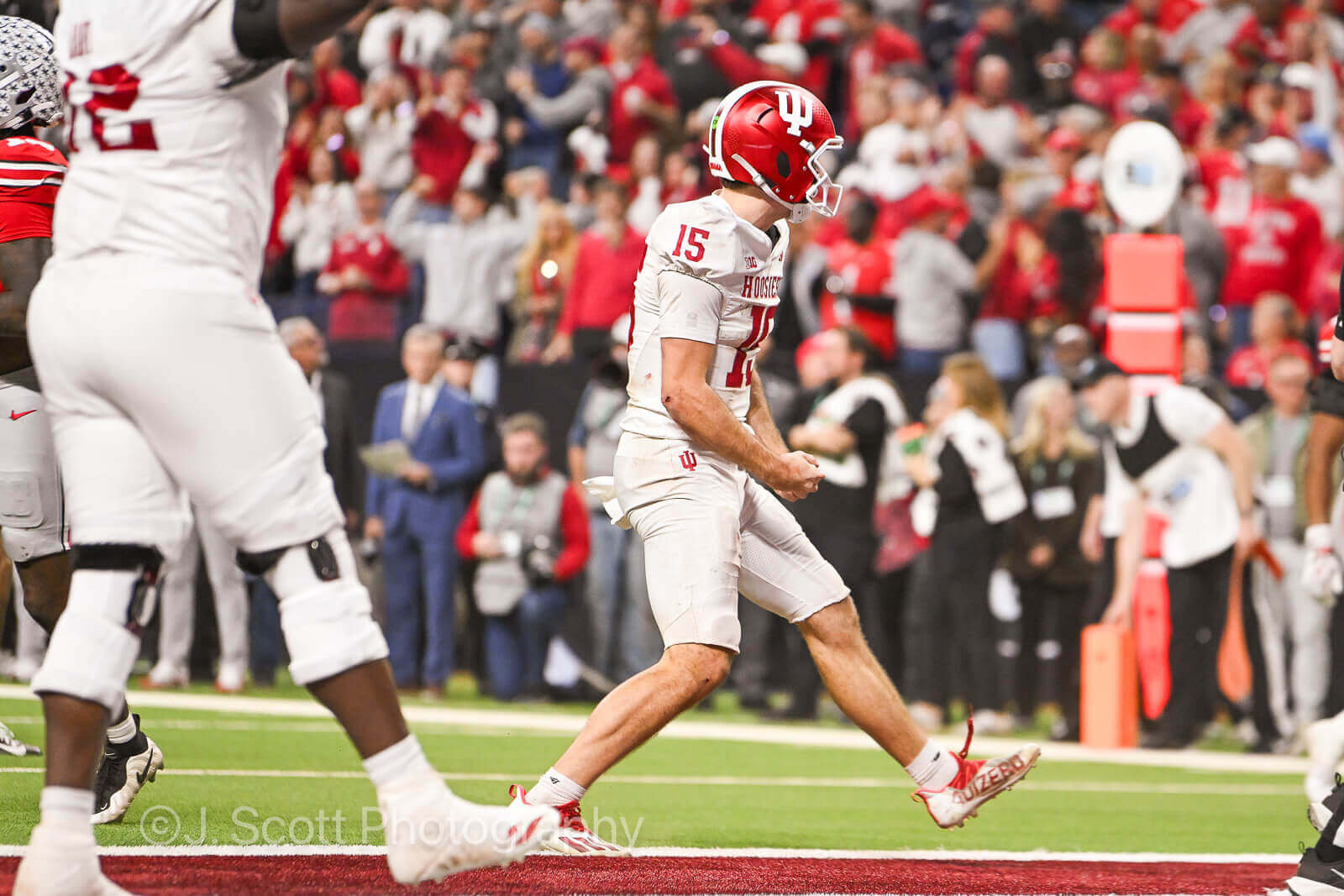 Photos from IU football's Big Ten championship win against Ohio State.