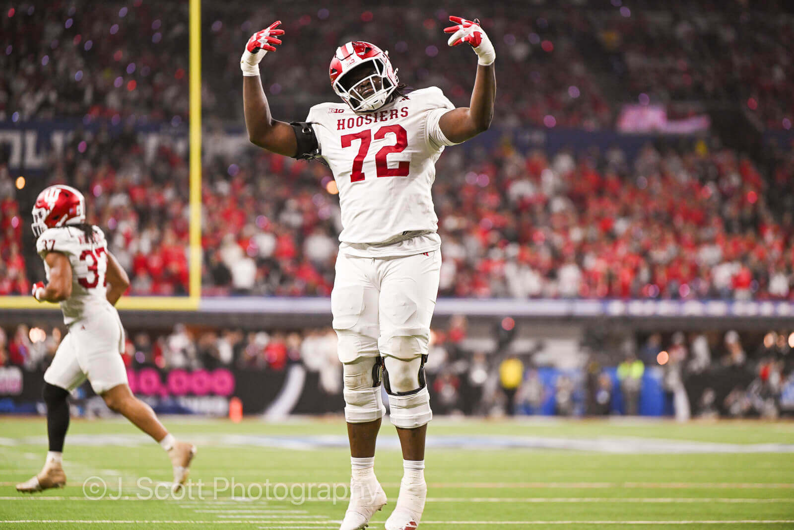 Photos from IU football's Big Ten championship win against Ohio State.