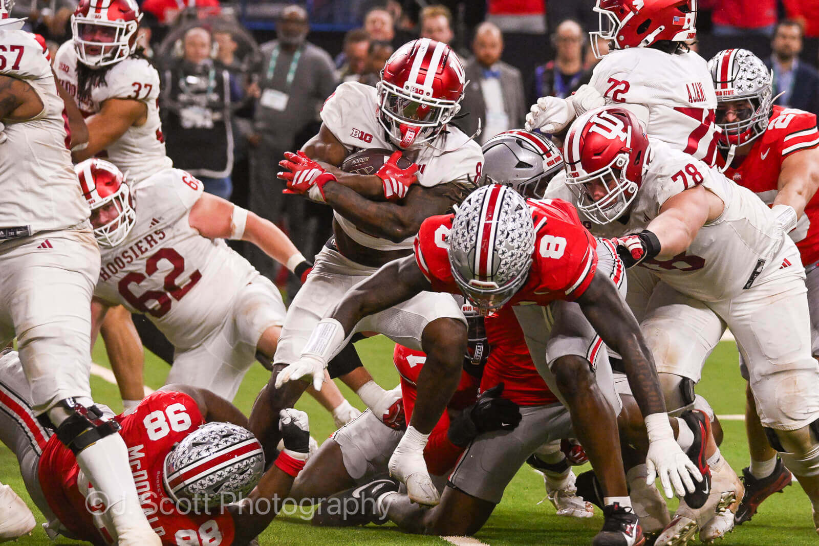 Photos from IU football's Big Ten championship win against Ohio State.